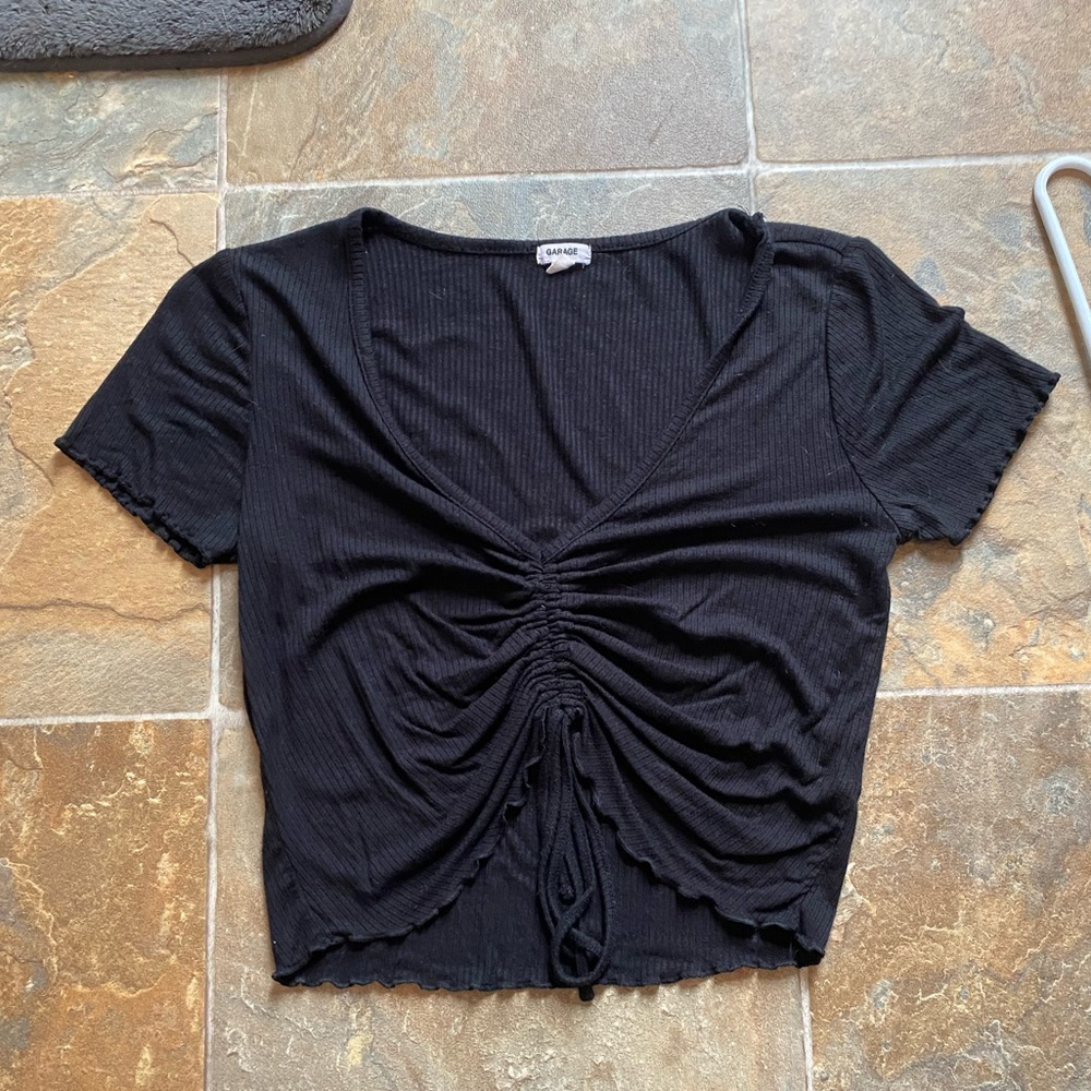 Garage black top